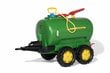 Divasu piekabe ar cisternu un ūdensmetēju Rolly Toys rollyTanker John Deere цена и информация | Rotaļlietas zēniem | 220.lv