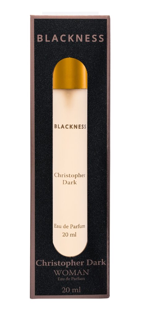 Parfimērijas ūdens Christopher Dark Blackness EDP sievietēm, 20 ml цена и информация | Sieviešu smaržas | 220.lv