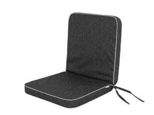 Подушка для стула Hobbygarden Sara, черная цена и информация | Подушки, наволочки, чехлы | 220.lv