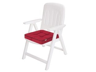 Подушка для стула HobbyGarden Клара, красная цена и информация | Подушки, наволочки, чехлы | 220.lv