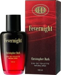 Туалетная вода Christopher Dark Fevernight EDT для мужчин, 100 мл цена и информация | Мужские духи | 220.lv