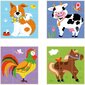 Koka puzle Lauku saimniecības dzīvnieki Viga 24 mēn.+, 9 gab. cena un informācija | Attīstošās rotaļlietas | 220.lv