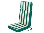 Подушка для стула Hobbygarden Eliza, зеленая