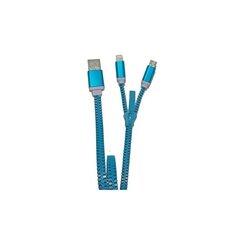 USB-кабель ZZIPP ZZACC2BL, 40 см цена и информация | Кабели и провода | 220.lv
