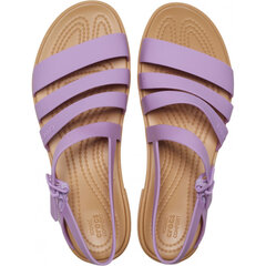 Crocs™ женские сандалии Tulum Sandal, оранжевые цена и информация | Женские босоножки | 220.lv