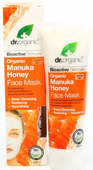 Dr. Organic Manuka medus sejas maska 125 ml cena un informācija | Sejas maskas, acu maskas | 220.lv