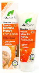 Отшелушивающее средство для лица Dr.Organic Manuka Honey (125 мл) цена и информация | Средства для очищения лица | 220.lv