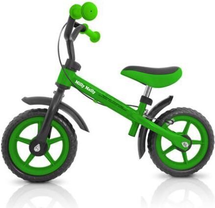 Līdzsvara velosipēds Milly Mally Dragon, zaļš цена и информация | Balansa velosipēdi | 220.lv