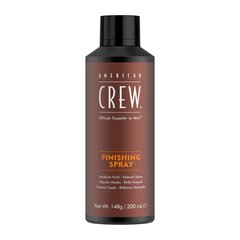 Vidējās fiksācijas matu laka American Crew Finishing Medium Hold 200 ml cena un informācija | Matu veidošanas līdzekļi | 220.lv