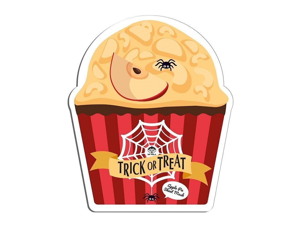 Loksnes sejas maska Dr. Mola Trick Or Treat Apple Pie 23 ml cena un informācija | Sejas maskas, acu maskas | 220.lv