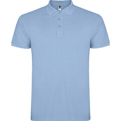 Polo krekls ar īsām piedurknēm vīriešiem, gaiši zils cena un informācija | Vīriešu T-krekli | 220.lv