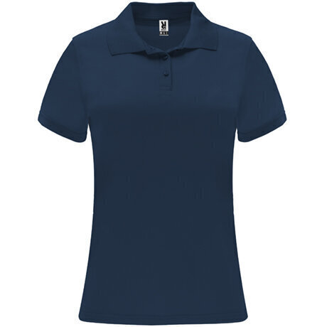 Tehniskais polo krekls ar īsām piedurknēm sievietēm, tumši zils cena un informācija | T-krekli sievietēm | 220.lv