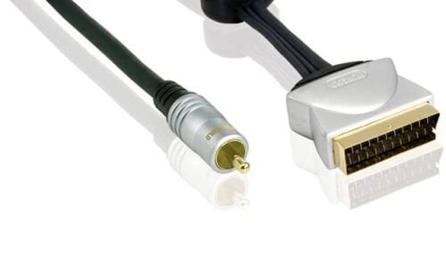 Profigold PGV515 RCA-Scart 5m EOL cena un informācija | Kabeļi un vadi | 220.lv