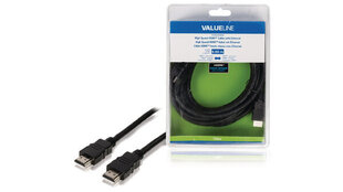 Видеокабель HDMI A насадка - насадка 1.4 5м цена и информация | Кабели и провода | 220.lv