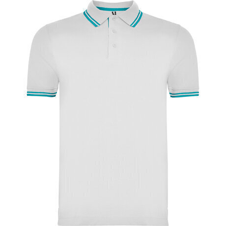 Polo krekls ar īsām piedurknēm, balts cena un informācija | Vīriešu T-krekli | 220.lv