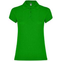 Polo krekls ar īsām piedurknēm sievietēm, zaļš cena un informācija | T-krekli sievietēm | 220.lv