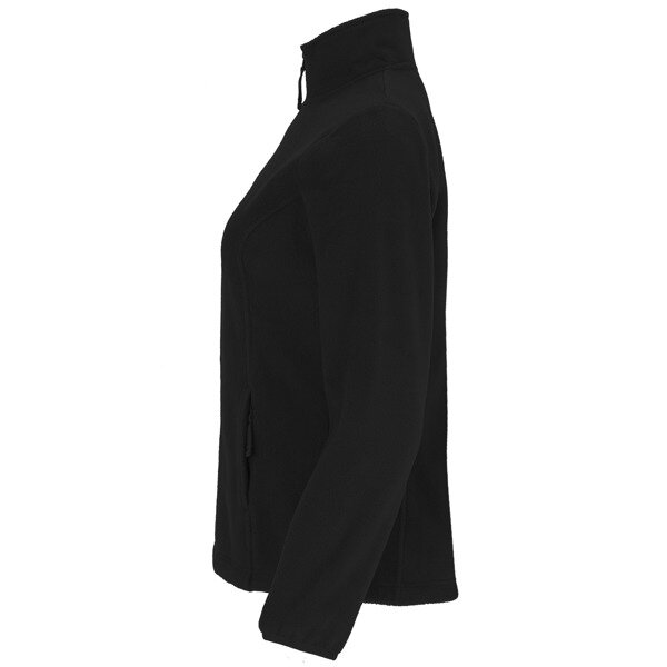 Flīsa jaka ar augsto apkakli, melna cena un informācija | Jakas sievietēm | 220.lv