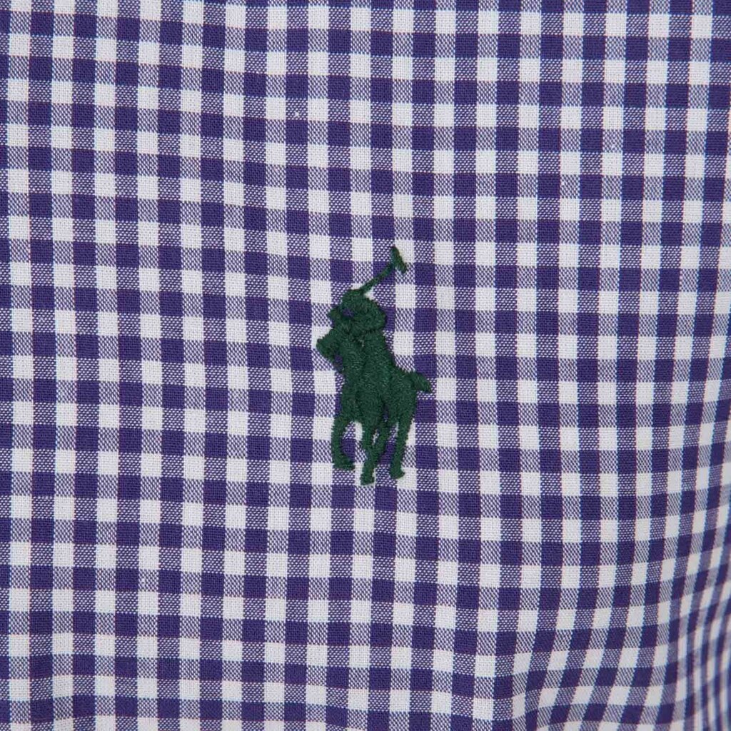 Krekls vīriešu Polo Ralph Lauren FL-500C Violets/Balts cena un informācija | Vīriešu krekli | 220.lv