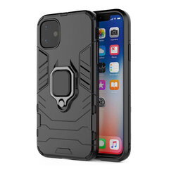 iPhone 12 Mini telefona vāciņš Ring Armor, melns цена и информация | Чехлы для телефонов | 220.lv