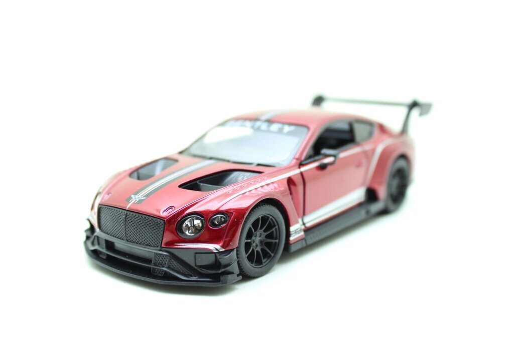 Automašīnas modelis Kinsmart Bentley Continental GT3 цена и информация | Rotaļlietas zēniem | 220.lv