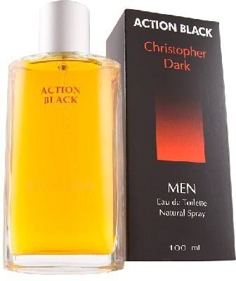 Tualetes ūdens Christopher Dark Action Black EDT vīriešiem, 100 ml цена и информация | Vīriešu smaržas | 220.lv