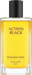 Туалетная вода Christopher Dark Action Black EDT для мужчин, 100 мл цена и информация | Мужские духи | 220.lv