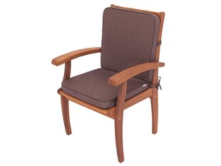 Подушка для стула Hobbygarden Sara, коричневая цена и информация | Подушки, наволочки, чехлы | 220.lv