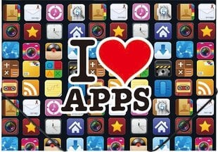 Папка Apps A4 цена и информация | Канцелярия | 220.lv