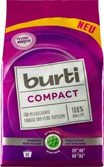 Koncentrēts mazgāšanas pulveris krāsainai veļai BURTI COMPACT 1.1 kg цена и информация | Средства для стирки | 220.lv