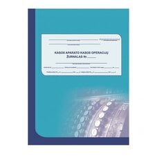 Журнал операций электронного кассового аппарата A4 вертикальной ориентации цена и информация | Тетради и бумажные товары | 220.lv