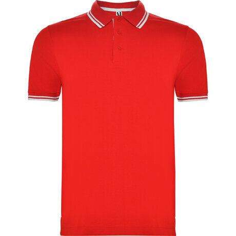 Polo krekls ar īsām piedurknēm, sarkans cena un informācija | Vīriešu T-krekli | 220.lv