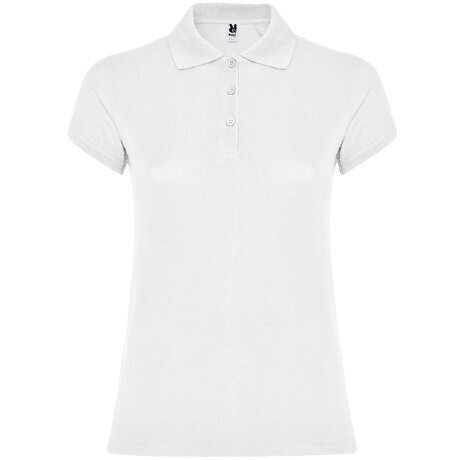 Polo krekls ar īsām piedurknēm sievietēm, balts cena un informācija | T-krekli sievietēm | 220.lv