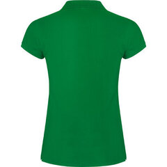 Женская рубашка-поло с короткими рукавами, зеленая цена и информация | Женские футболки | 220.lv