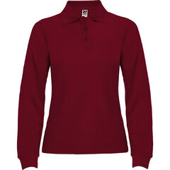 Женская рубашка-поло с длинным рукавом, красная цена и информация | Женские футболки | 220.lv