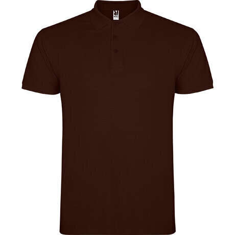 Polo krekls ar īsām piedurknēm vīriešiem, brūns cena un informācija | Vīriešu T-krekli | 220.lv