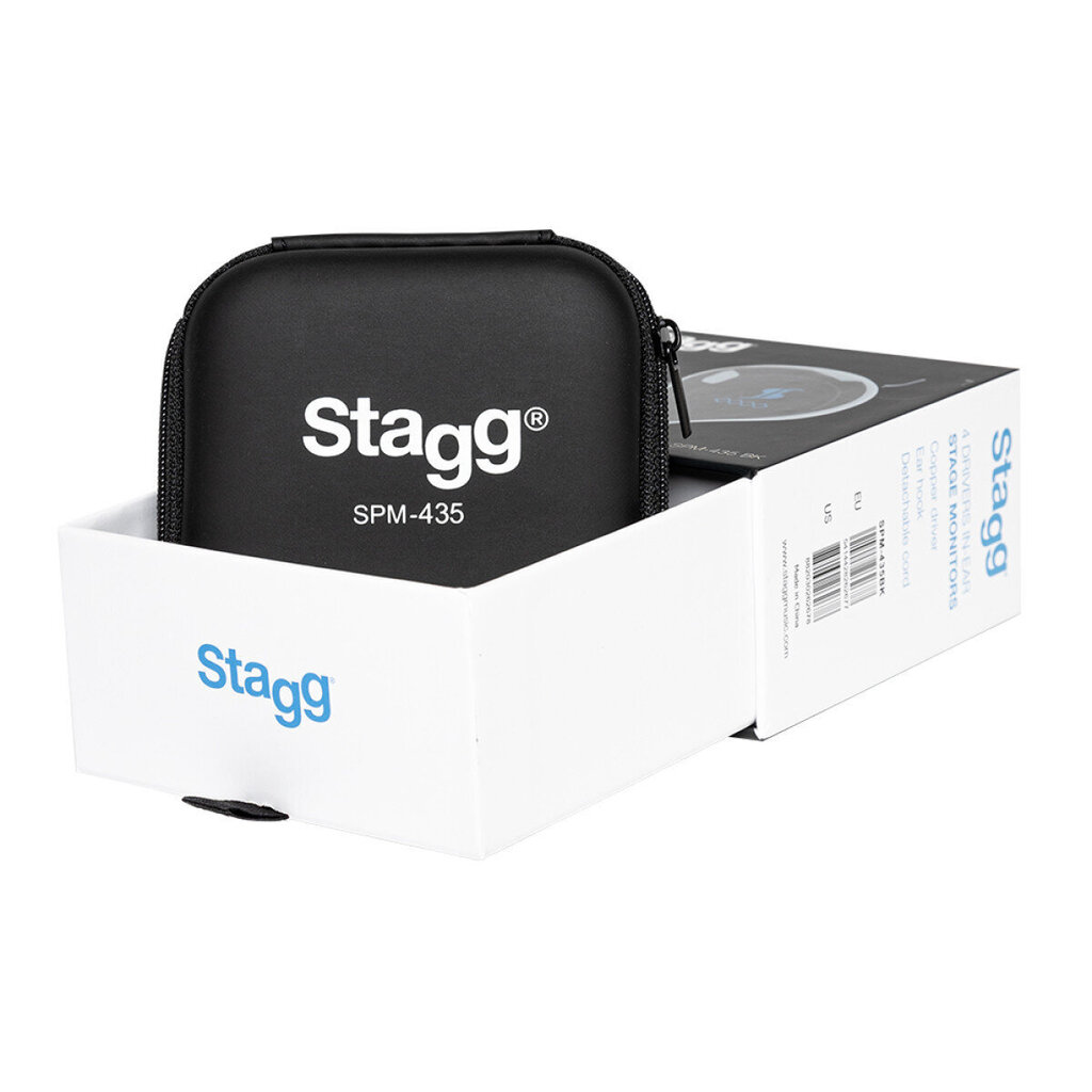 Stagg SPM-435 BK cena un informācija | Austiņas | 220.lv