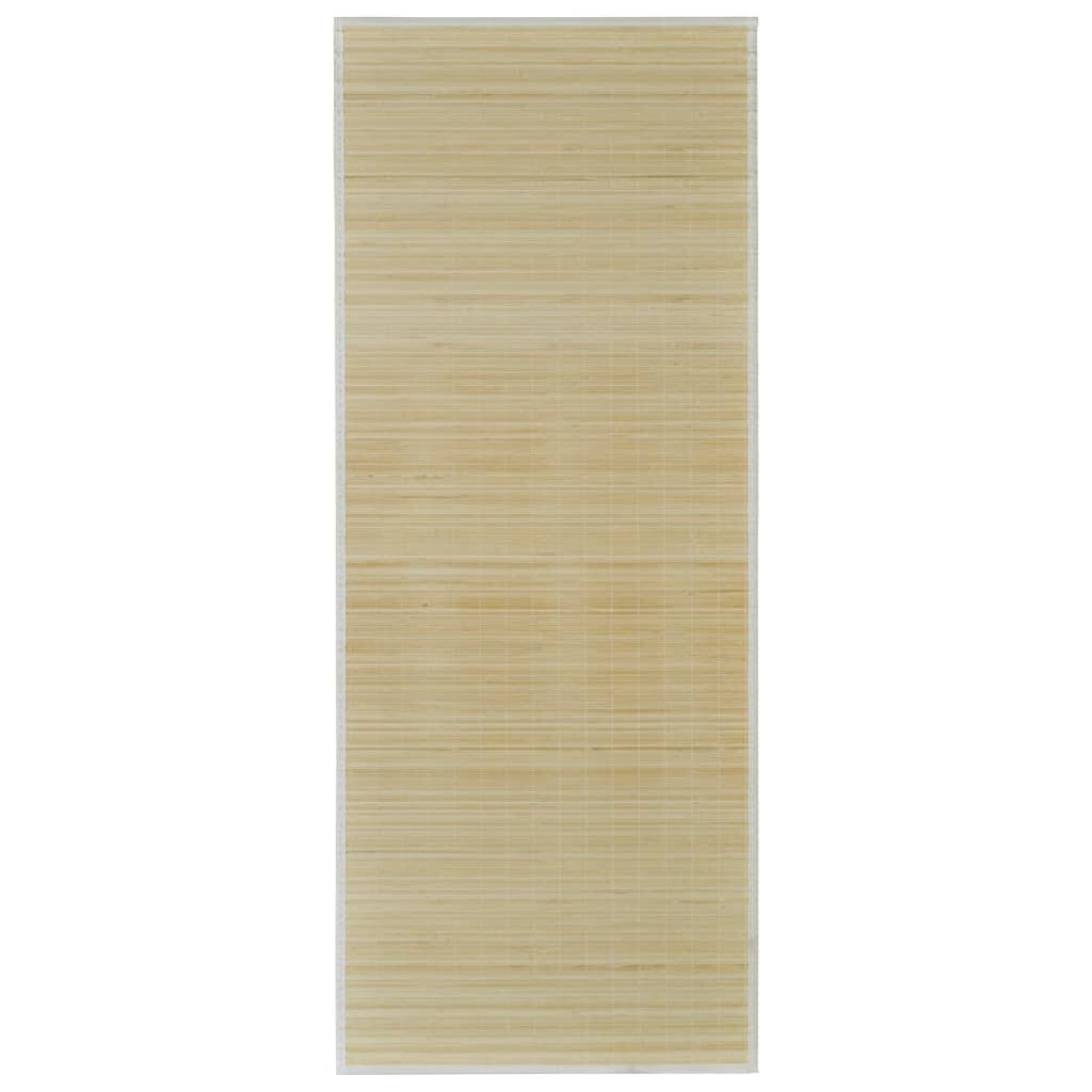 vidaXL paklājs, 100x160 cm, dabīgas krāsas bambuss цена и информация | Paklāji | 220.lv