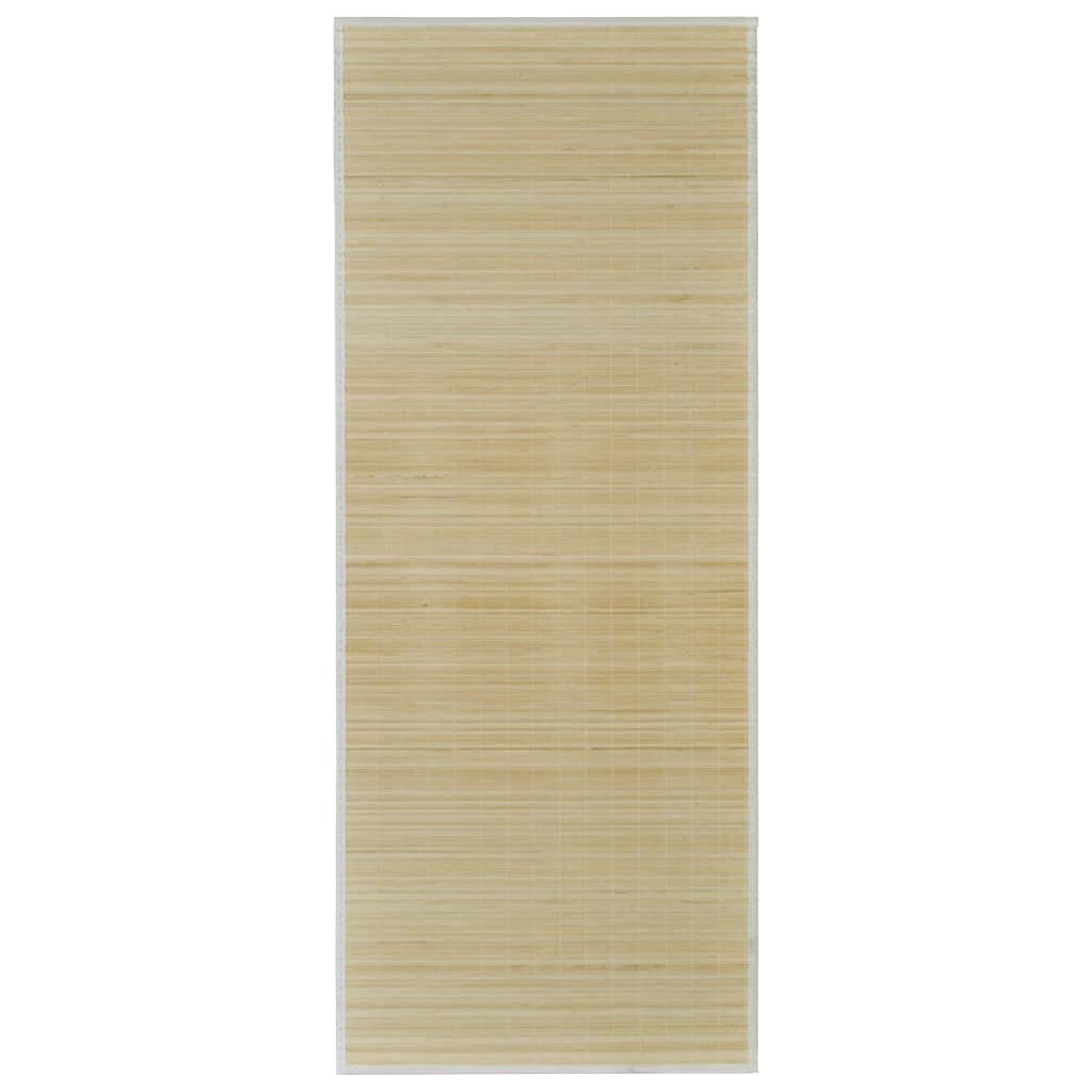 vidaXL paklājs, 160x230 cm, dabīgas krāsas bambuss cena un informācija | Paklāji | 220.lv