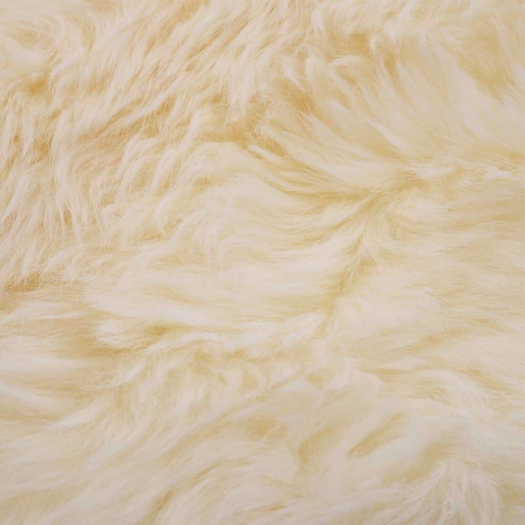 vidaXL aitādas paklājs, 60x180 cm, balts cena un informācija | Paklāji | 220.lv