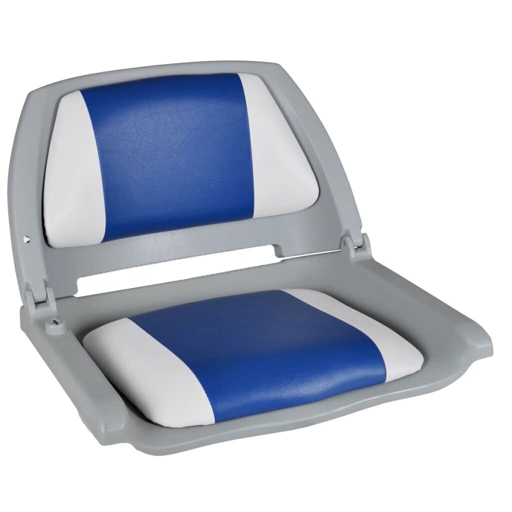 vidaXL laivas krēsli, 2 gab., nolaižama atzveltne, 41x51x48 cm cena un informācija | Piederumi laivām un kajakiem | 220.lv