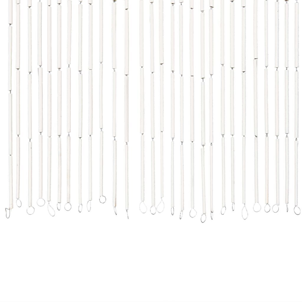 vidaXL kukaiņu aizkars durvīm, 90x200 cm, bambuss cena un informācija | Moskītu tīkli | 220.lv