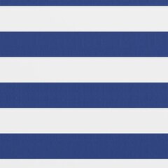 vidaXL balkona aizslietnis, 120x600 cm, balts un zils audums cena un informācija | Saulessargi, markīzes un statīvi | 220.lv