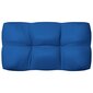 vidaXL palešu dīvānu matrači, 5 gab., koši zili cena un informācija | Krēslu paliktņi | 220.lv