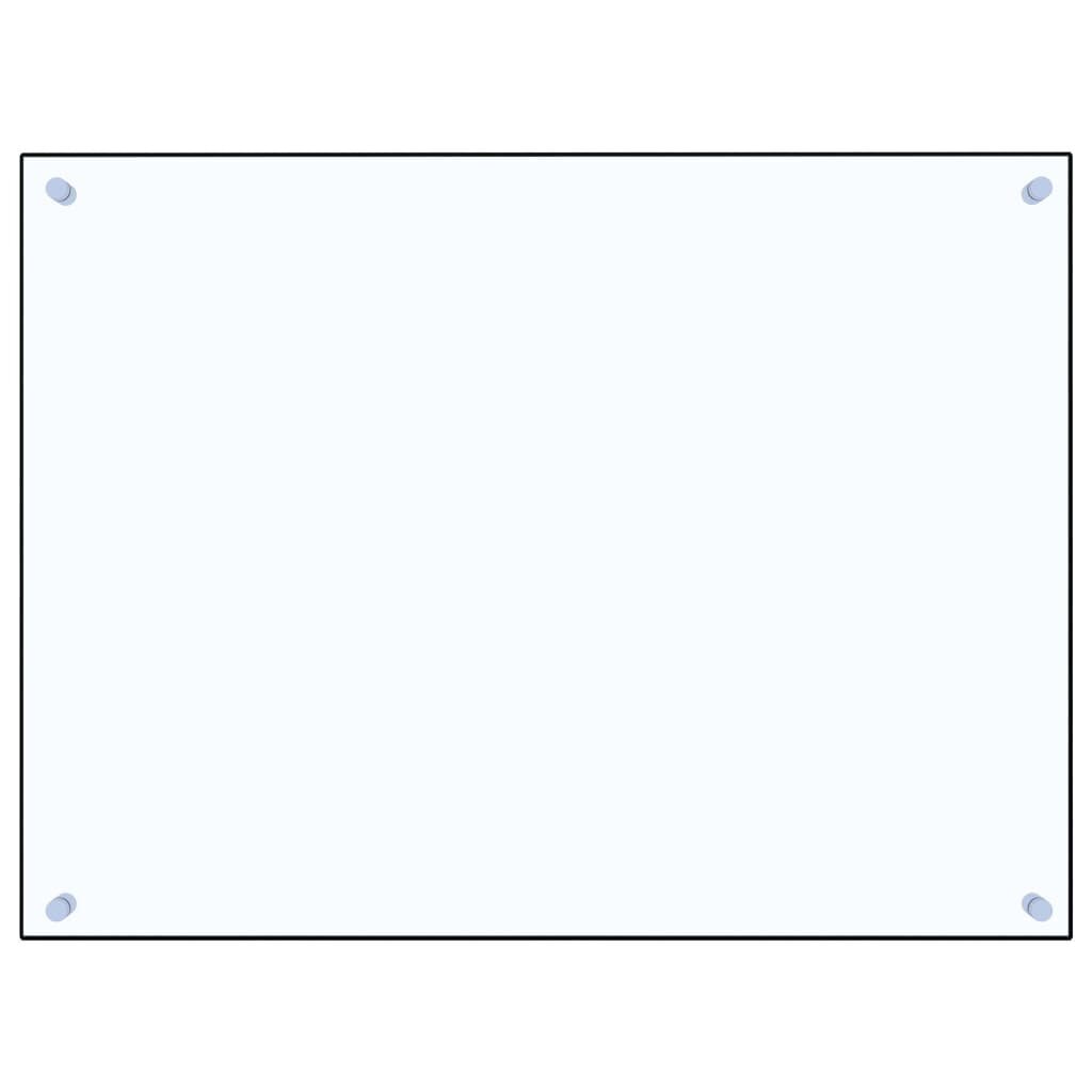 vidaXL virtuves panelis, 80x60 cm, rūdīts stikls, caurspīdīgs cena un informācija | Virtuves furnitūra | 220.lv