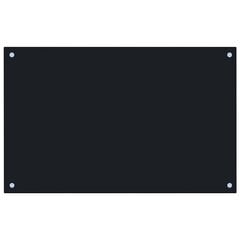 vidaXL virtuves sienas panelis, 80x50 cm, rūdīts stikls, melns cena un informācija | Virtuves furnitūra | 220.lv