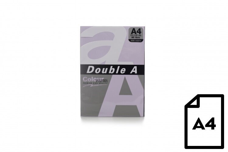 Krāsainu A4 papīru komplekts 80 g, 5 krāsas pa 20 lapām цена и информация | Burtnīcas un papīra preces | 220.lv