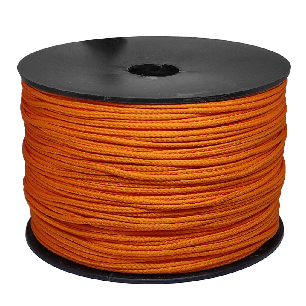 Aukla tamborēšanai 2.5 mm. krāsa oranža (Nr. 42) 200 m. cena un informācija | Tamborēšana | 220.lv