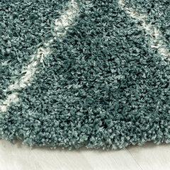 Ayyildiz paklājs Shaggy Alvor Blue 3401, apaļš, 200x200 cm cena un informācija | Paklāji | 220.lv