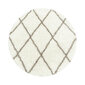 Ayyildiz paklājs Shaggy Alvor Cream 3401, apaļš, 160x160 cm cena un informācija | Paklāji | 220.lv