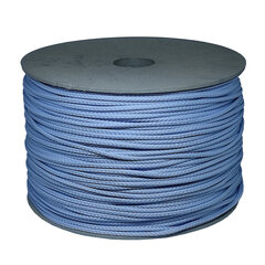 Веревка для вязания 2.5 мм. цвет светло синий(Нр. 24) 200 м. цена и информация | Принадлежности для вязания крючком | 220.lv